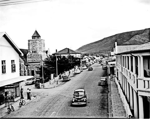 Hermanus, 1948. Street (Main Road) Hermanus, 1948. Street (Main Road)