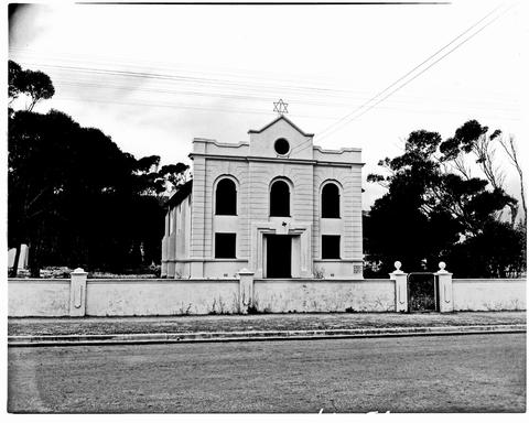 Hermanus, 1955. Synagogue Hermanus, 1955. Synagogue