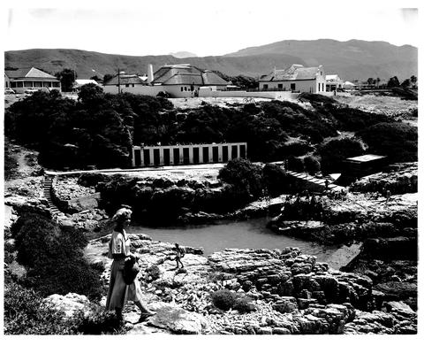 Hermanus, 1955. tidal pool Hermanus, 1955. Tidal pool